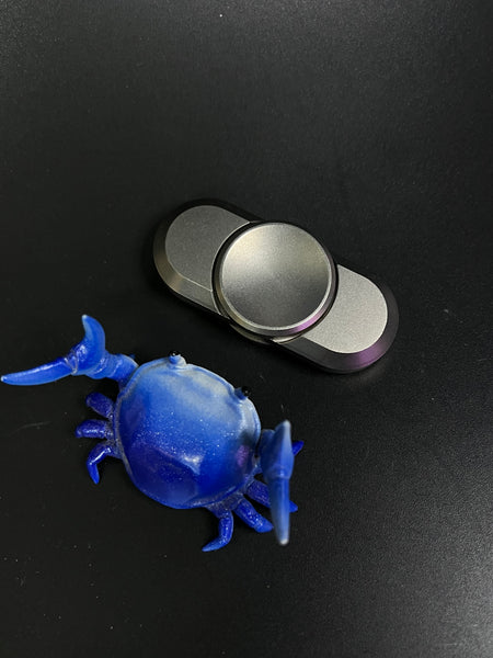 M3 tranquilizer ER - tungsten (W) - zirc blasted - fidget spinner - fidget toy