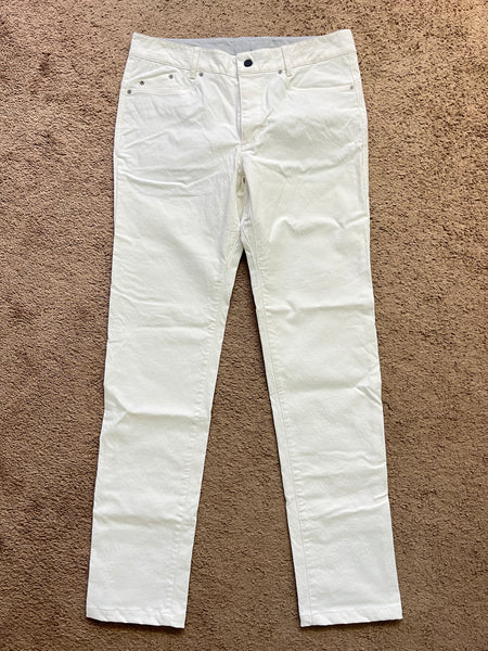 Outlier bomb dungarees - white  - 34 x 33