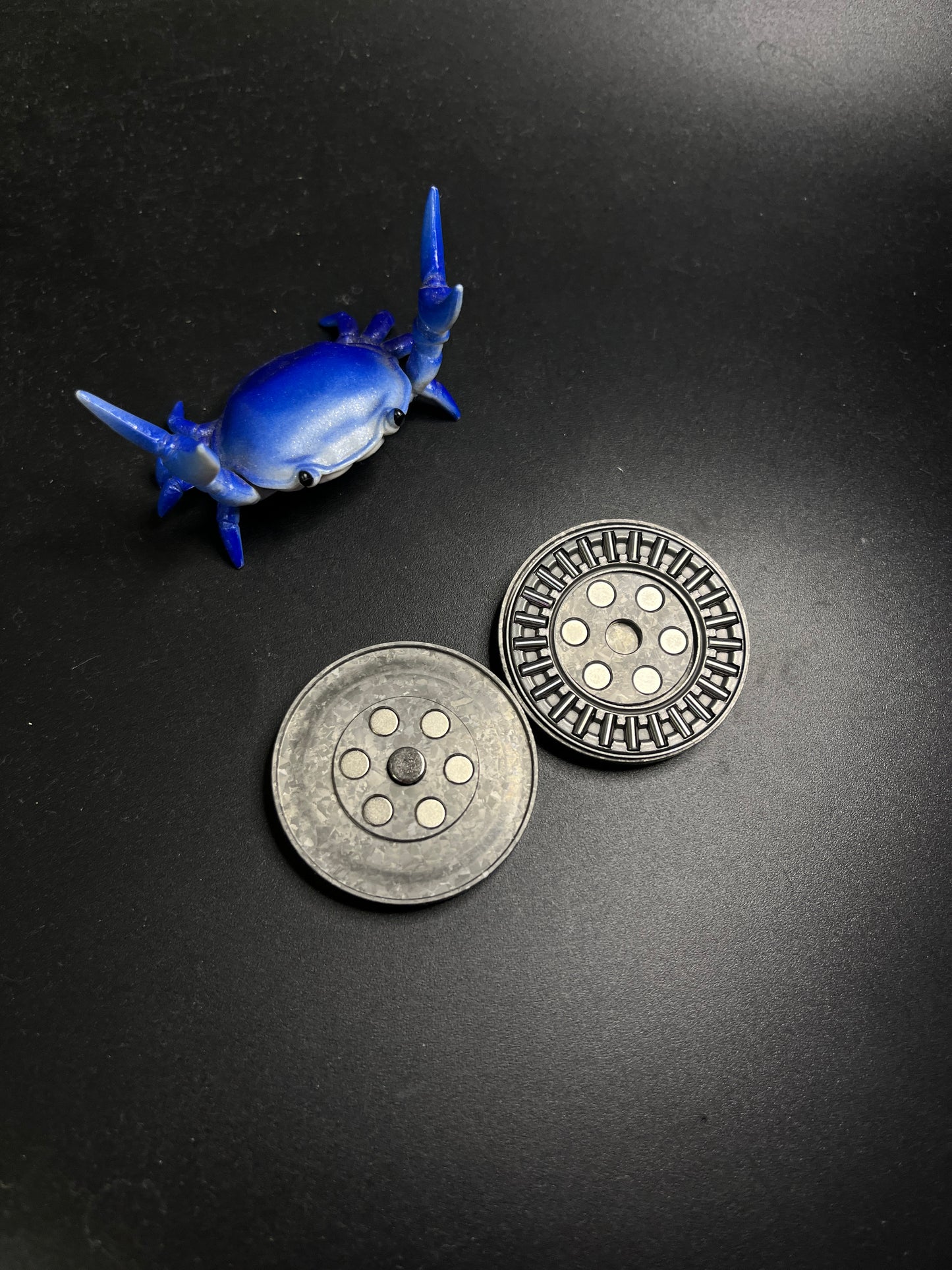 ACEDC milk cover - crystal Ti - haptic coin