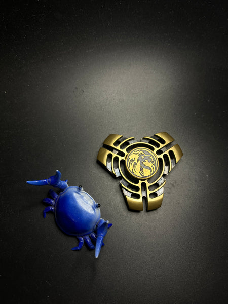 Poz Wild - brass - fidget spinner