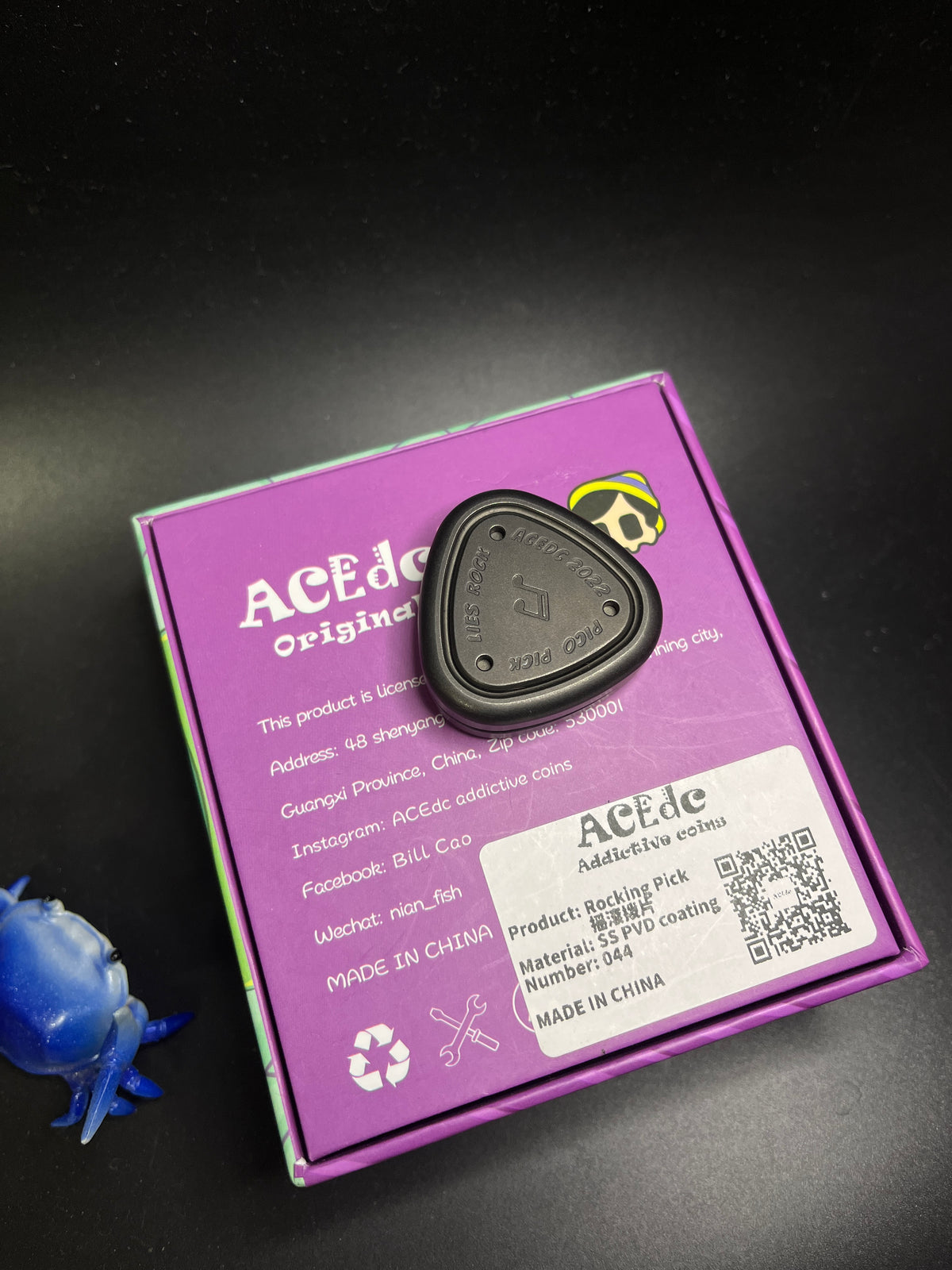 Acedc Fidget Rabbit ACEDC rocking pick - SS - fidget toy – Plants Wake You Up