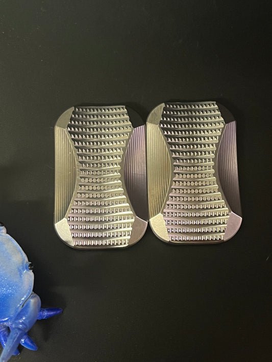 Magnus titanium toad - 3 click slider with black teflon plates