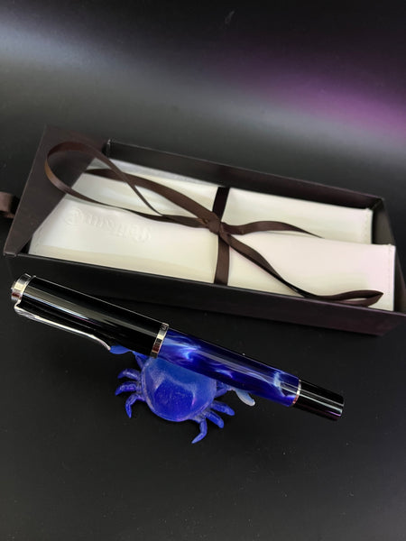 Pelikan M205 special edition - Fine nib - blue - fountain pen