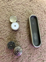 Magnus trio - ti with - zirc plate + additional set of buttons - slider - fidget toy