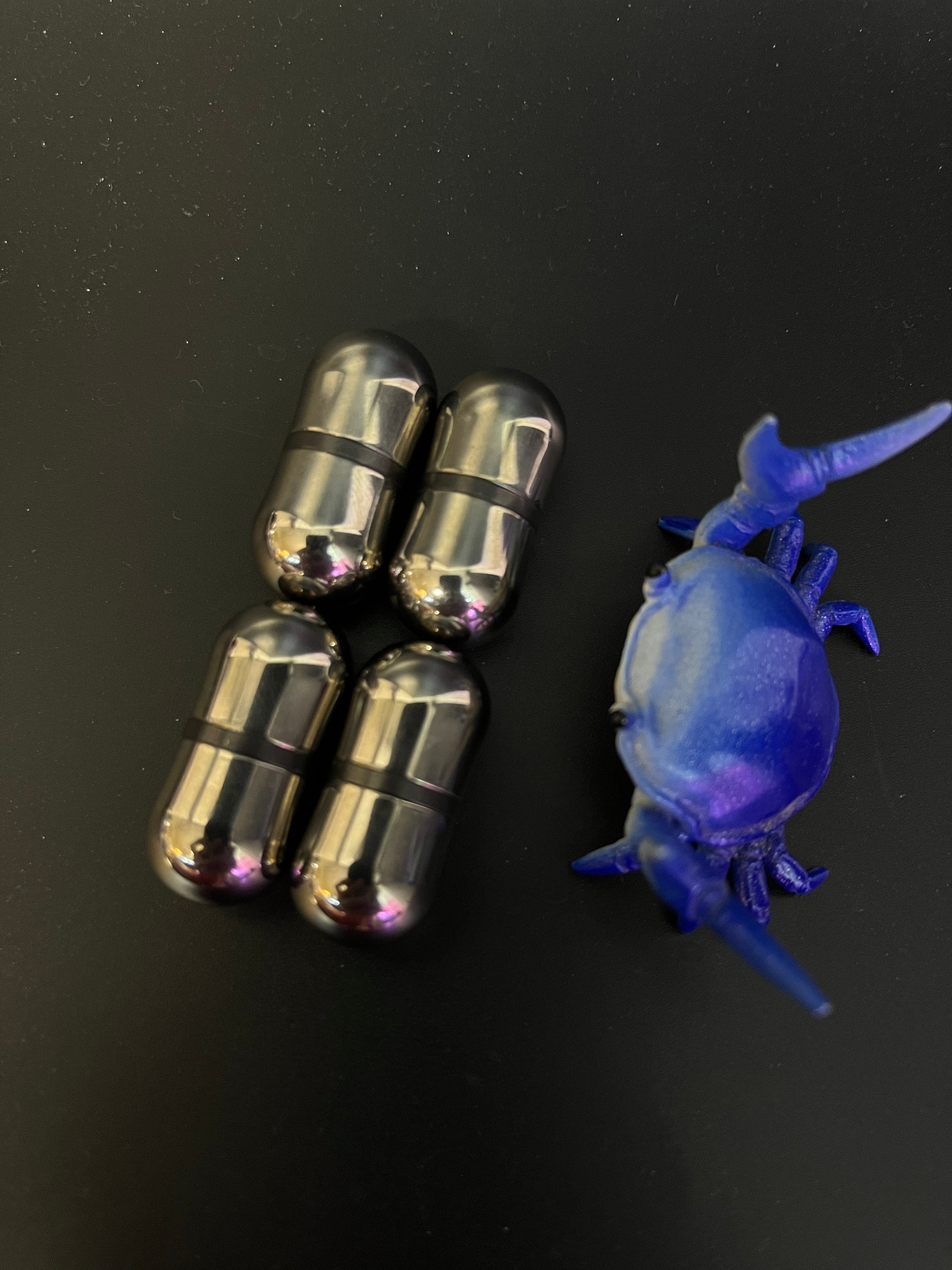 Magnus - magic bean - titanium / zirc rings – Plants Wake You Up