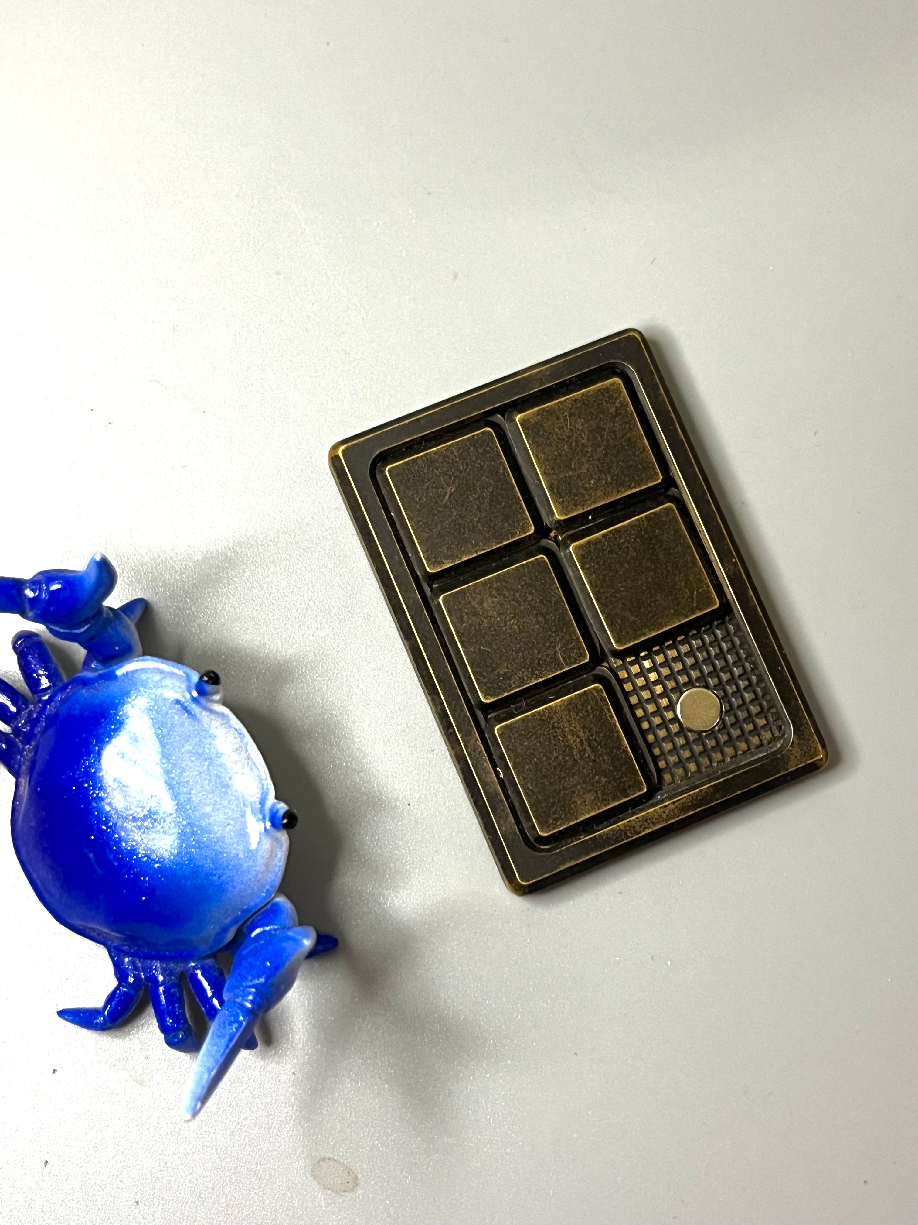 Compoform - clickbar - 2 x 3 - Brass - fidget toy – Plants Wake You Up