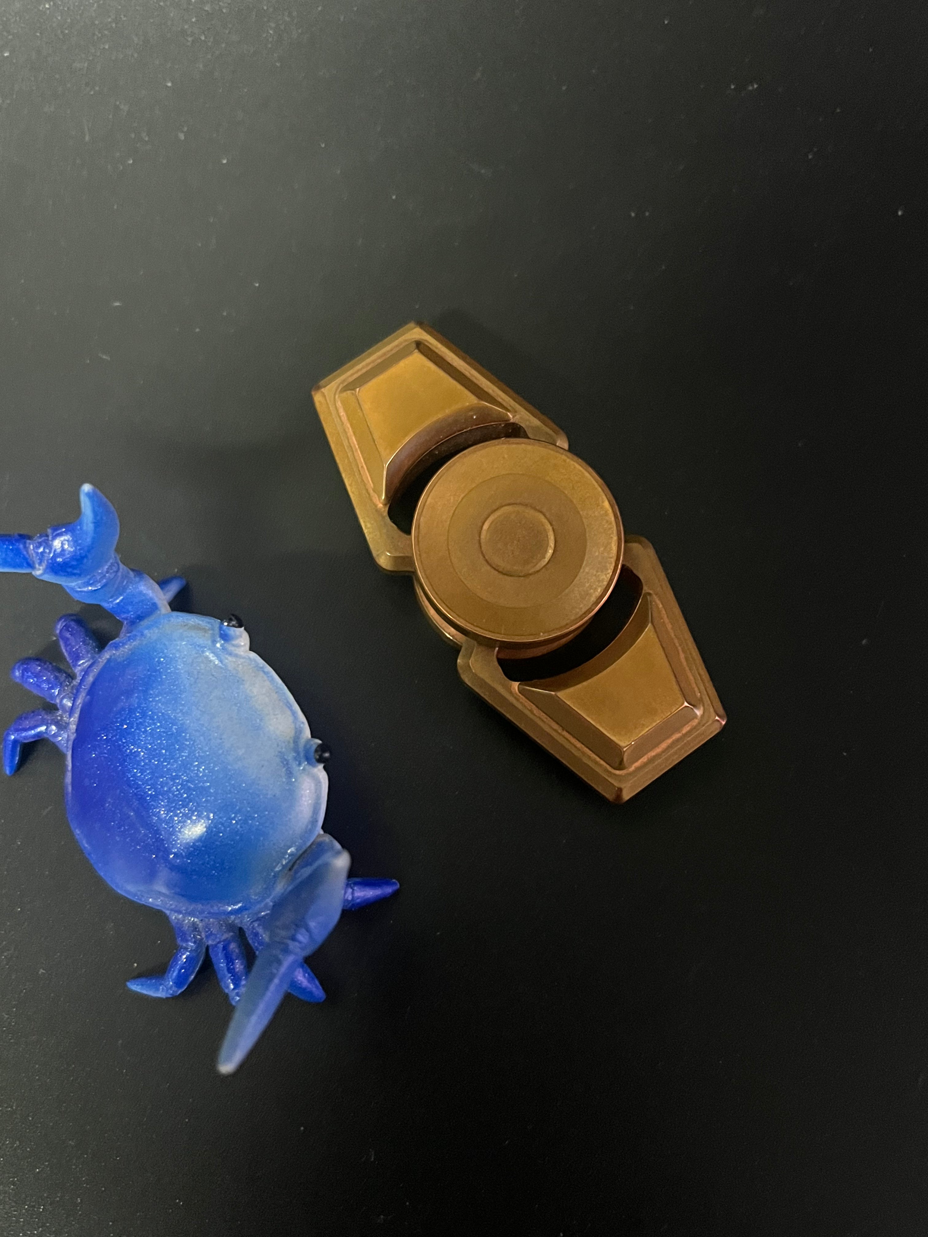 Fidget Compass Zerofeud compass mini copper spinner - Fidget toy - fidget spinner ...