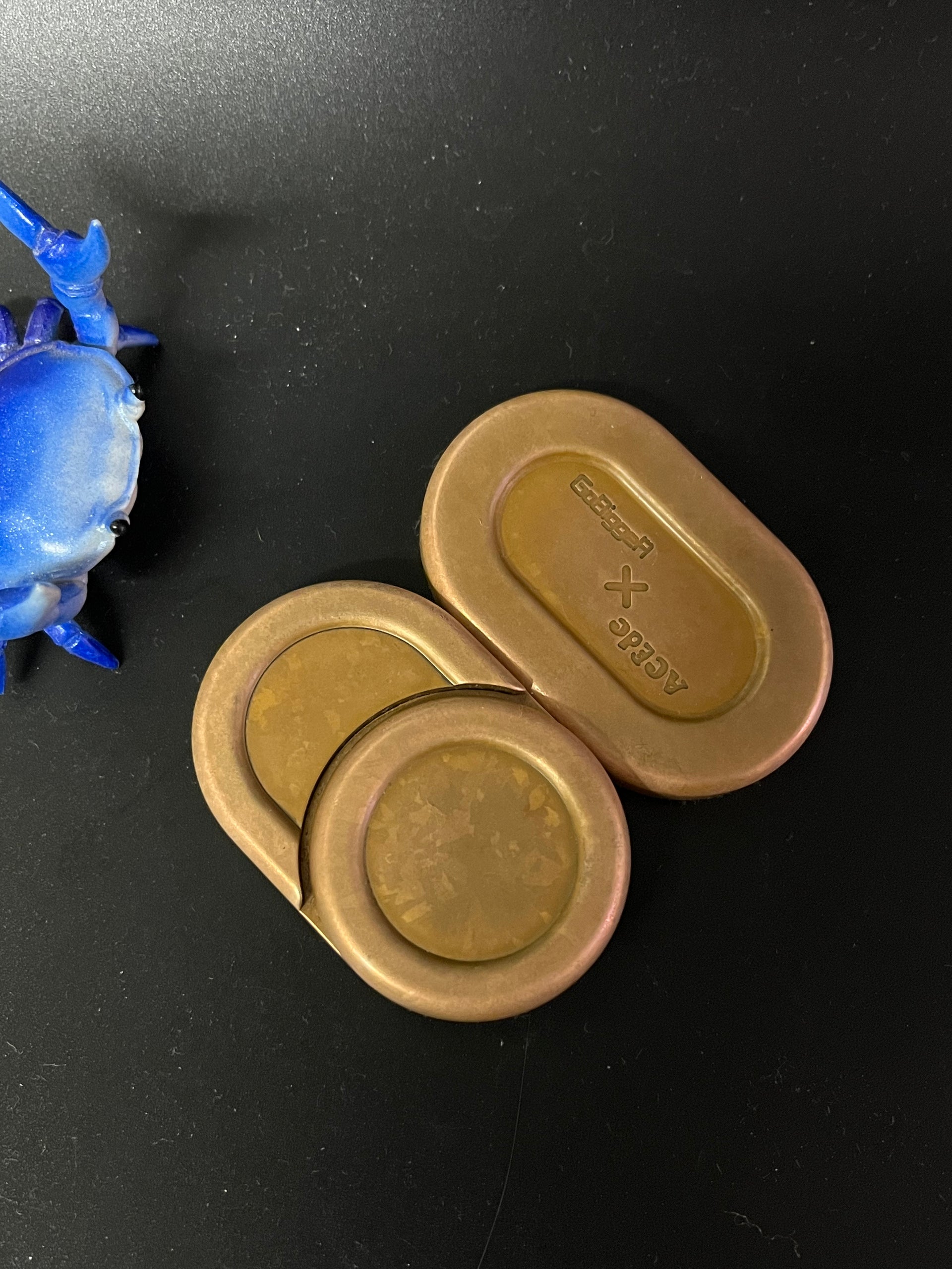 ACEDC x Gobigger - Milkia - Bronze - fidget slider - fidget toy