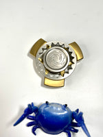 Mini maelstrom - ti/brass- Fidget spinner