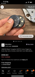 Meton boss zirc orbiter slider coin - haptic coin - fidget toy