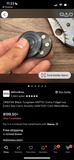 Meton boss zirc orbiter slider coin - haptic coin - fidget toy