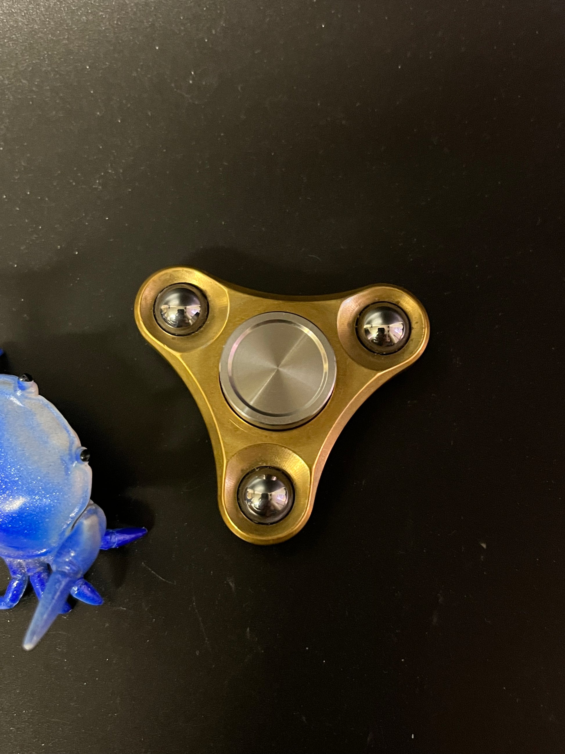 Micro Fidget Spinner Focuswork micro axis - bronze - fidget spinner - Fidget toy – Plants ...