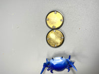 Fidget things - coinfig - zirc / brass plates / zen design