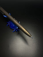 Tactile Turn - Forced Patina Slim Side Click  - bolt action pen - edc