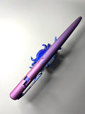 Pena x bolt pen - violet with mokuti clip - edc