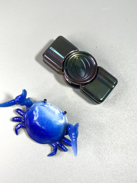 KAP - oil slick zirconium collision spinner - fidget toy