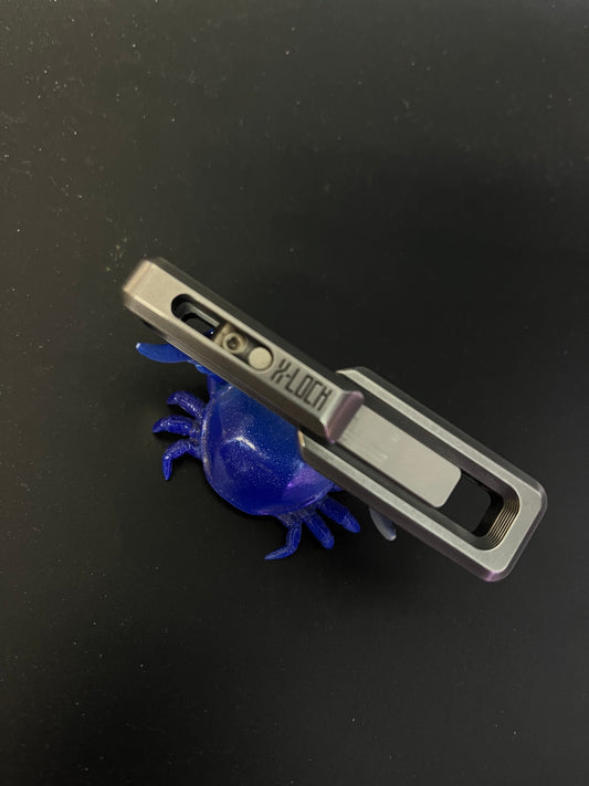 Lautie spywars x-lock - double magnetic push edc slider - fidget toy