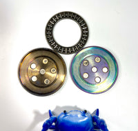Umburry live fish/dead fish  - titanium haptic coin - fidget toy