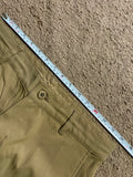 Outlier new way shorts - 28 x 8” - khaki drab