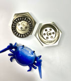 Umburry hex diamond - haptic coin - CuNi - fidget toy